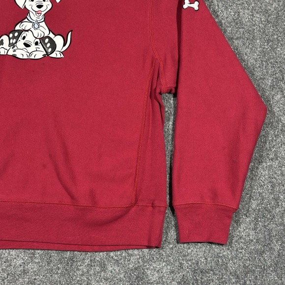 Vintage Y2K 102 Dalmatians Disney Pixar Movie Red Large‎ Sweatshirt - Picture 3 of 16